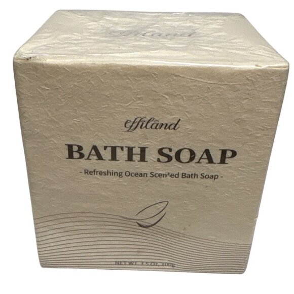 Effiland Natural Bar Soap Ocean Moisturizing Soap Natural Oils Hydrating - Picture 1 of 5